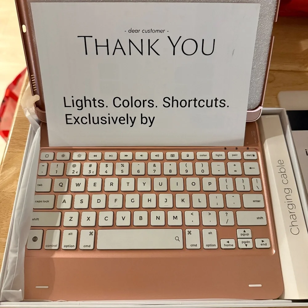 Brand New Rose Gold iPad 9.7
